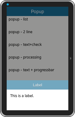 Label component