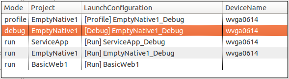 Latest launch configurations