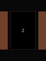 Thumbnail component in a rectangular device
