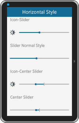 Slider component