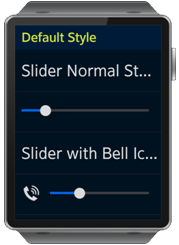 Slider component