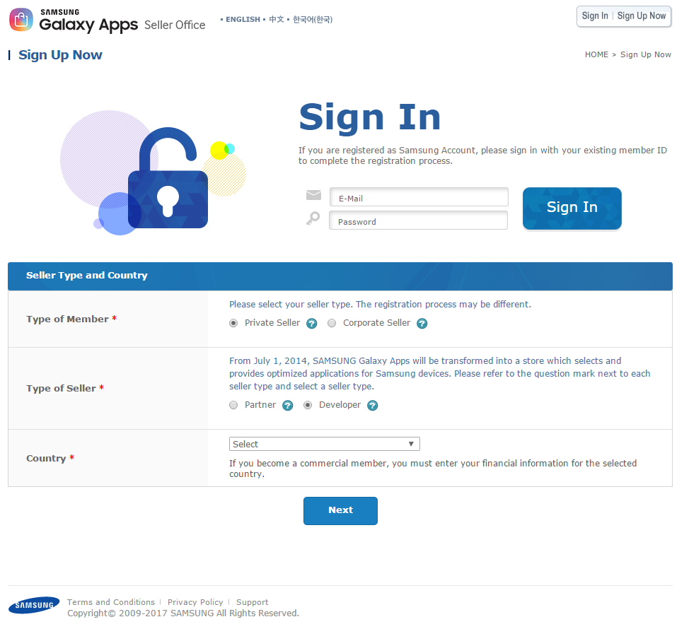 Change to Seller Registration Requirements - Seller Portal - Samsung  Developer Forums