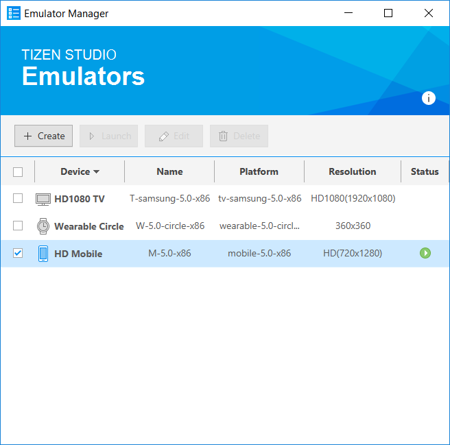 Emulator Manager and ECP