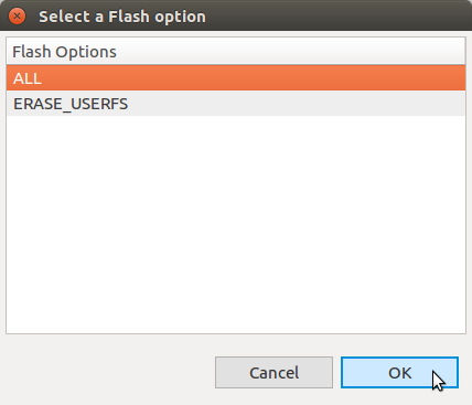 Flash option