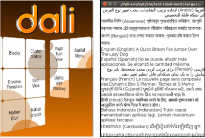 DALi UI components