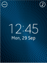 Watch Face with system icons